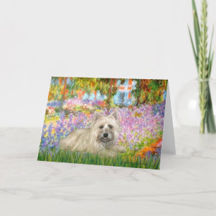Cartão De Festividades Cairn Terrier 4 - Jardim