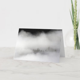 Cartão De Festividades Caiu sobre um meio-dia claro: NEVOEIRO!