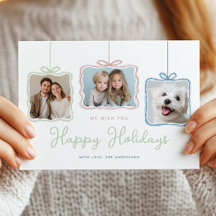 Cartão De Festividades Caixa de Presente Pastel Caprichosa Foto