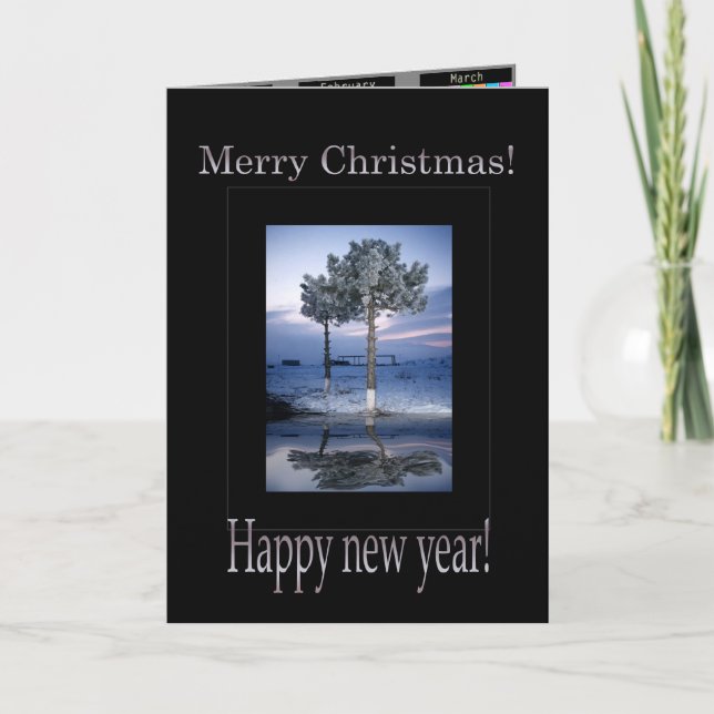 Cartão De Festividades Calendário 2011, Feliz Natal (Frente)