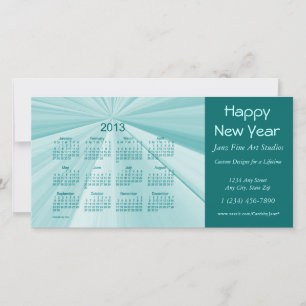 Cartão De Festividades Calendário de Natal de 2013