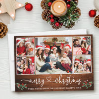 Calliografia Heart 5 Photo Wood Holly