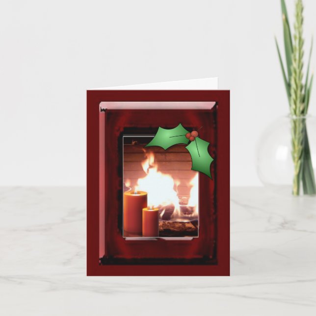 Cartão De Festividades Calor de feriado (Frente)