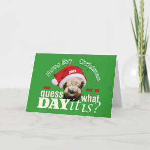 Cartão De Festividades Camelo de Natal