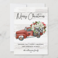 Caminhão Vermelho de Natal Russo
