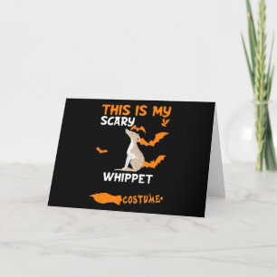 Cartão De Festividades Camisa de Halloween Preguiçosa Assustadora de Whip