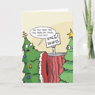 Cartão De Festividades Camisa de Natal