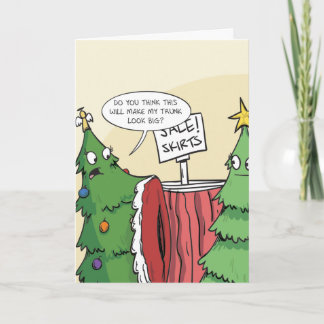 Cartão De Festividades Camisa de Natal