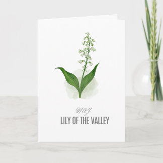 Cartão De Festividades Camiseta Flor de Nascimento Violeta de Maio Aquare