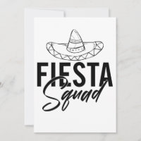 Camisetas de Despedida de Solteira Fiesta Squad, 1