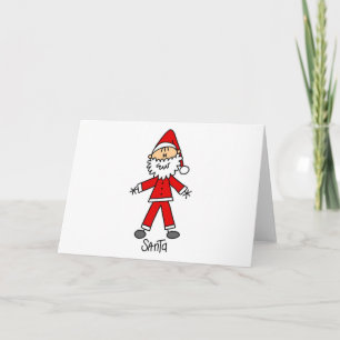 Cartão De Festividades Camisetas e presentes do Papai Noel