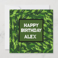 Camuflagem Militar Verde Florestal