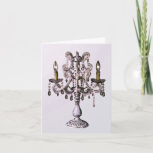 Cartão De Festividades Candelabra ~ Card