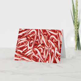 Cartão De Festividades Candy Cane Christmas Greeting Cards