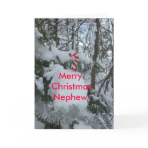 Candy Cane-Feliz Sobrinho De Natal