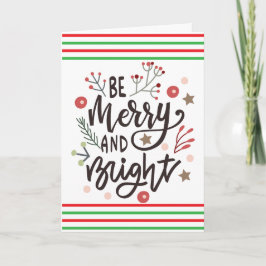 Cartão De Festividades Candy Verde Vermelho Personalizado Strips Código Q