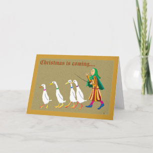 Cartão De Festividades Canhoneiro de Patos - Personalizado