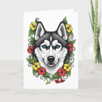Cão de Connecticut e Flor de Mirablis Colorida