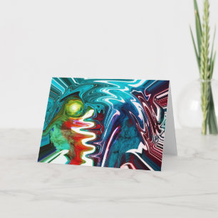 Cartão De Festividades Caos na natureza