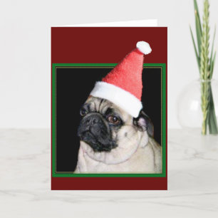Cartão De Festividades Cãozinho de Natal