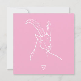 Cartão De Festividades Capricorn