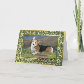 Cartão De Festividades Cardigan Welsh Corgi Dog Blank Christmas Card