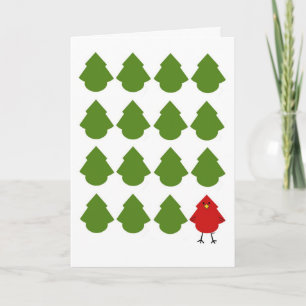 Cartão De Festividades Cardinal