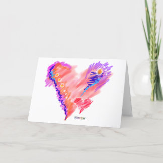 Cartão De Festividades CARDS - Feltro Cardíaco