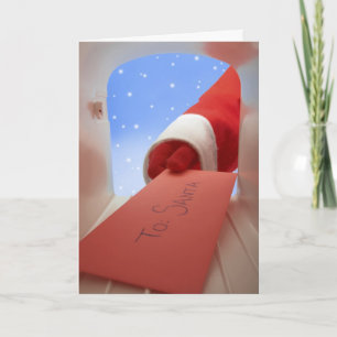 Cartão De Festividades Caro Papai noel