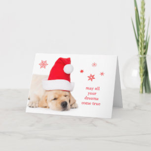 Cartão De Festividades Caro Papai noel Sonho