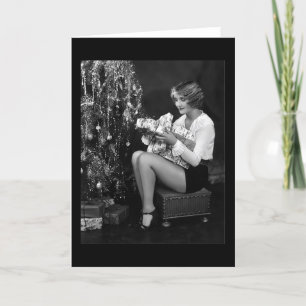 Cartão De Festividades Carole Lombard Christmas