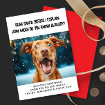 Cartão De Festividades Caros Papais noeis, Quanto Vocês Já Sabem? Natal<br><div class="desc">Cartão divertido para o Natal - Papais noeis Caros Quanto Vocês Já Sabem? O modelo de fotografia do Cartão Feriado de Natal - Cartão de Natal - X-Mas / cartões planos de férias para personalizar com sua própria fotografia e texto... do Excelente Ricaso para qualquer pessoa, incluindo o animal de...</div>