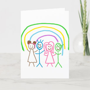 Cartão De Festividades Carregar Trabalho de arte de Desenho de Vias de Cr