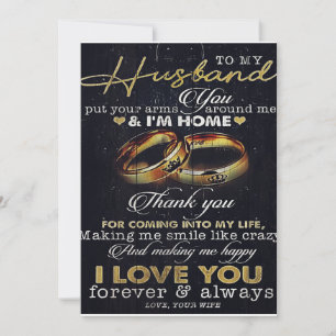Cartão De Festividades Carta Ao Meu Marido, Carta De Amor