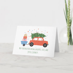 Cartão De Festividades Carta Bonita Mensagem Personalizada Nostálgica e C
