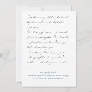 Cartão De Festividades Carta de amor