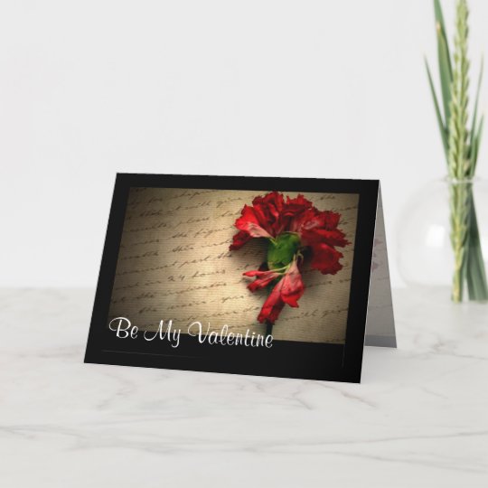 Cartão De Festividades Carta de amor - personalizada 