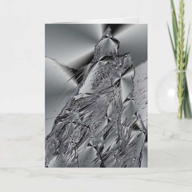 Cartão De Festividades carta de Natal escalada (Frente)