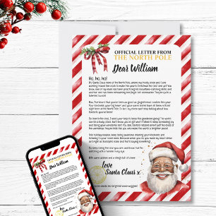 Cartão De Festividades Carta Divertida e Personalizada de Criança Legal p