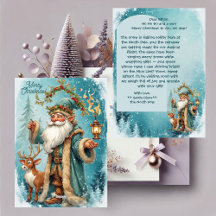 Carta Personalizada de Papai Noel do Rena do Polo 