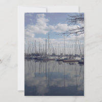 Cartão-postal Boat Marina Canada