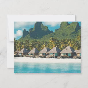 Cartão De Festividades Cartão-postal Bora Bora (Bora Bora e)