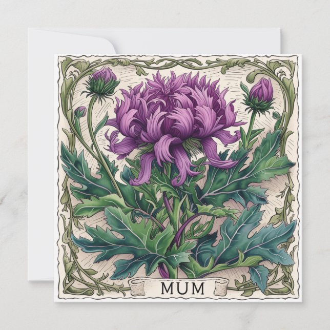 Cartão De Festividades Cartas de Amor de mãe: Momentos Especiais (Frente)