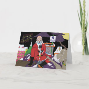 Cartão De Festividades cartas de natal engraçado