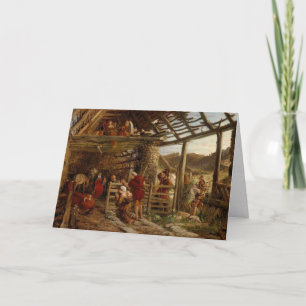 Cartão De Festividades Cartas de Natal Religiosas A Natividade