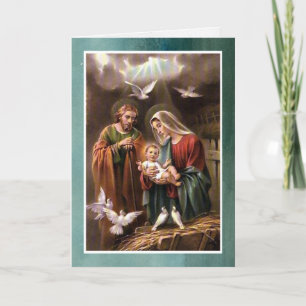 Cartão De Festividades Cartas de Natal Religiosas   Joyeux Noel