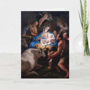 Cartão De Festividades Cartas de Natal Religiosas Pastas de Adoração 4