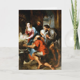 Cartão De Festividades Cartas de Natal Religiosas Pastas de Adoração 5