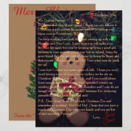 Cartão De Festividades Cartas do Homem de Biscoito de Natal