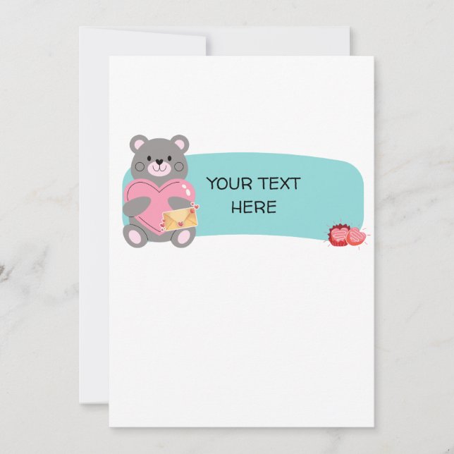 CARTÃO DE FESTIVIDADES CARTAZEM PERSONALIZÁVEL (Frente)